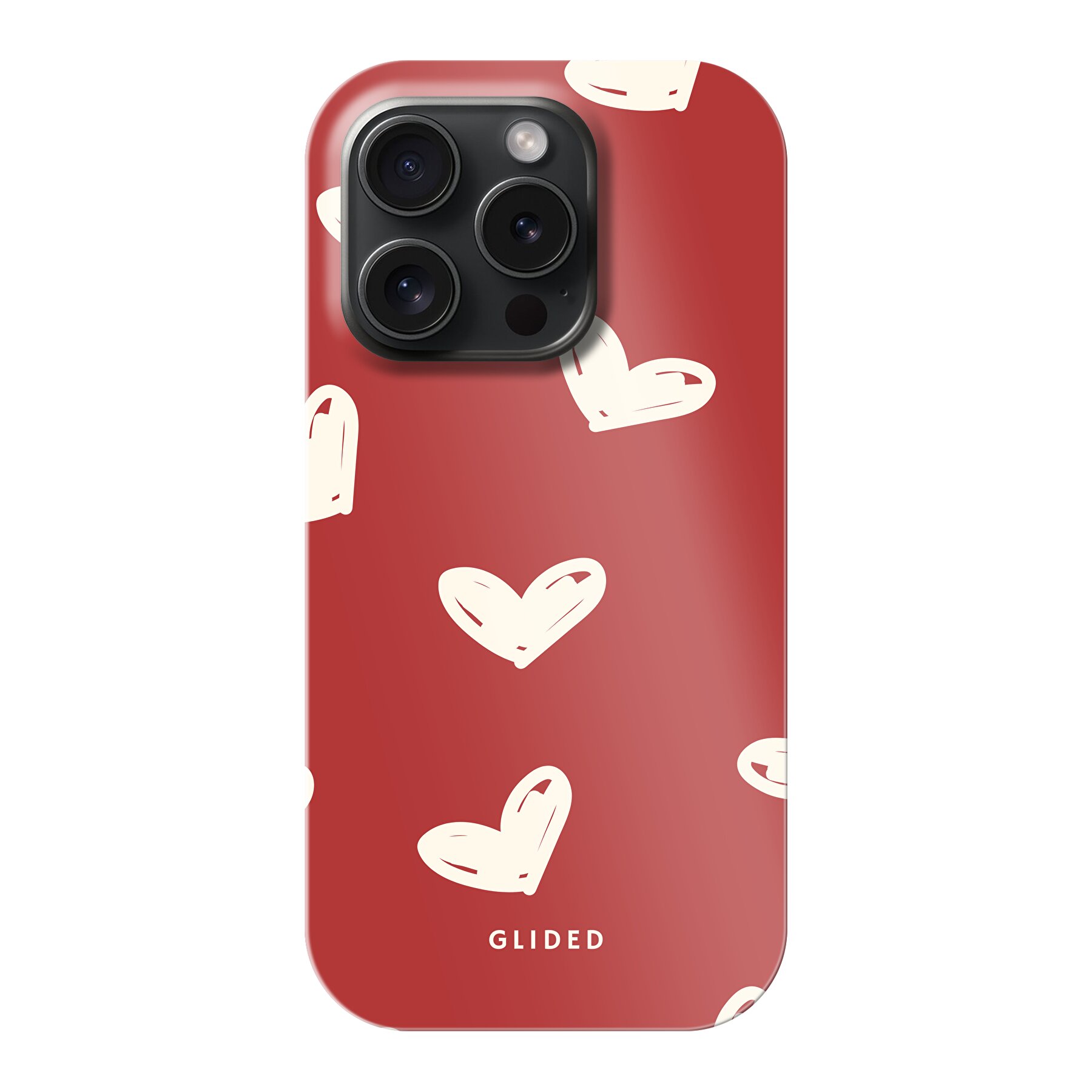 Tuotekuva Red Love - iPhone 15 Pro Puhelimen suojakuori