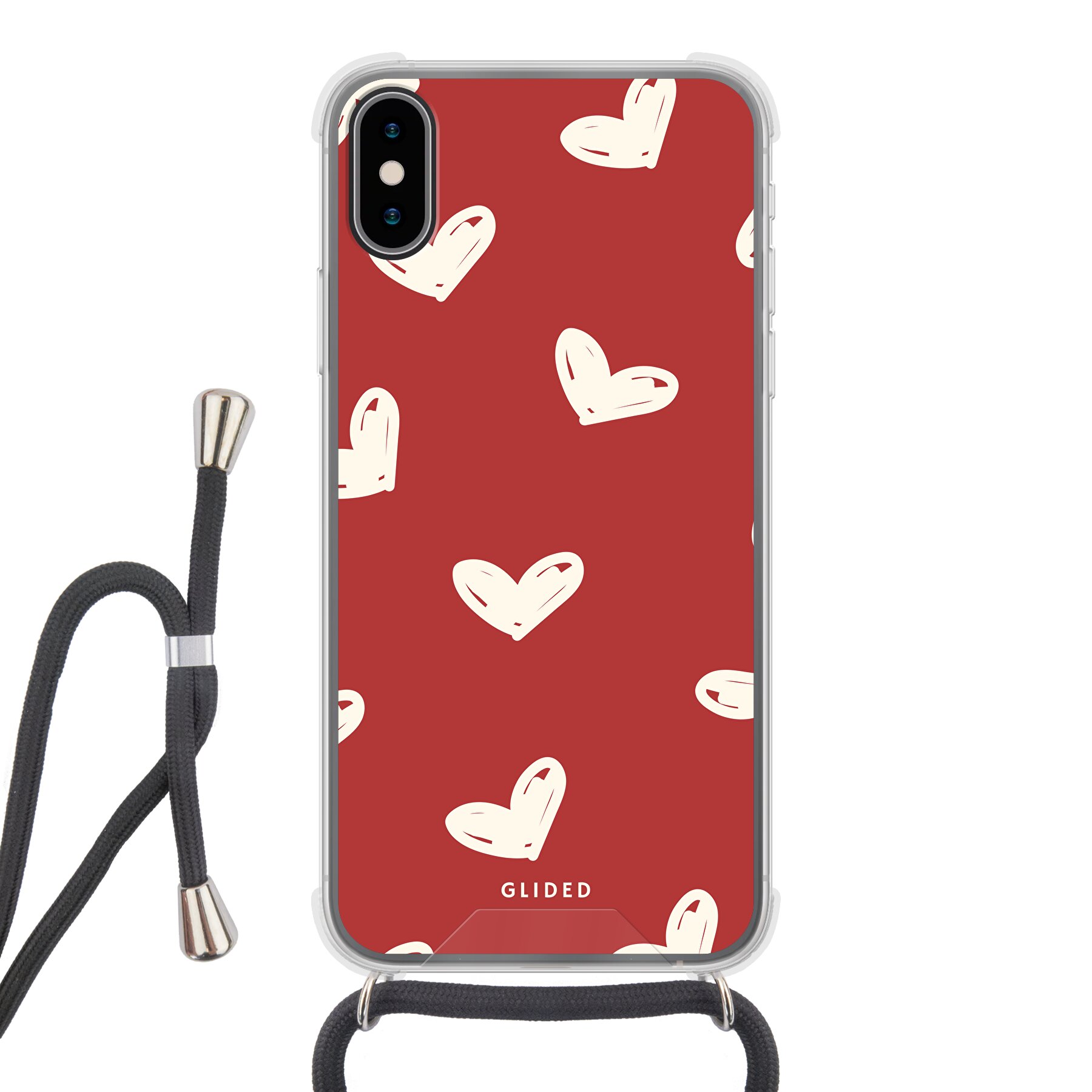 Produktbild Red Love - iPhone X/Xs Handyhülle