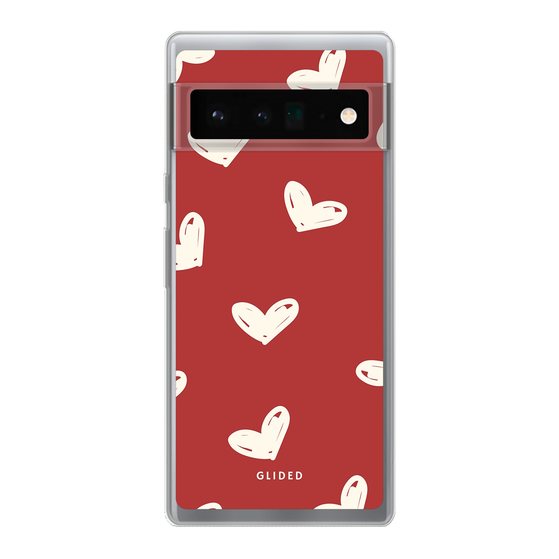 Produktbild Red Love - Google Pixel 6 Pro Handyhülle