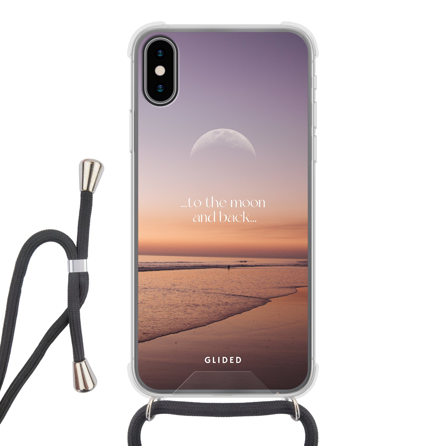 Produktbild To the Moon - iPhone X/Xs Handyhülle