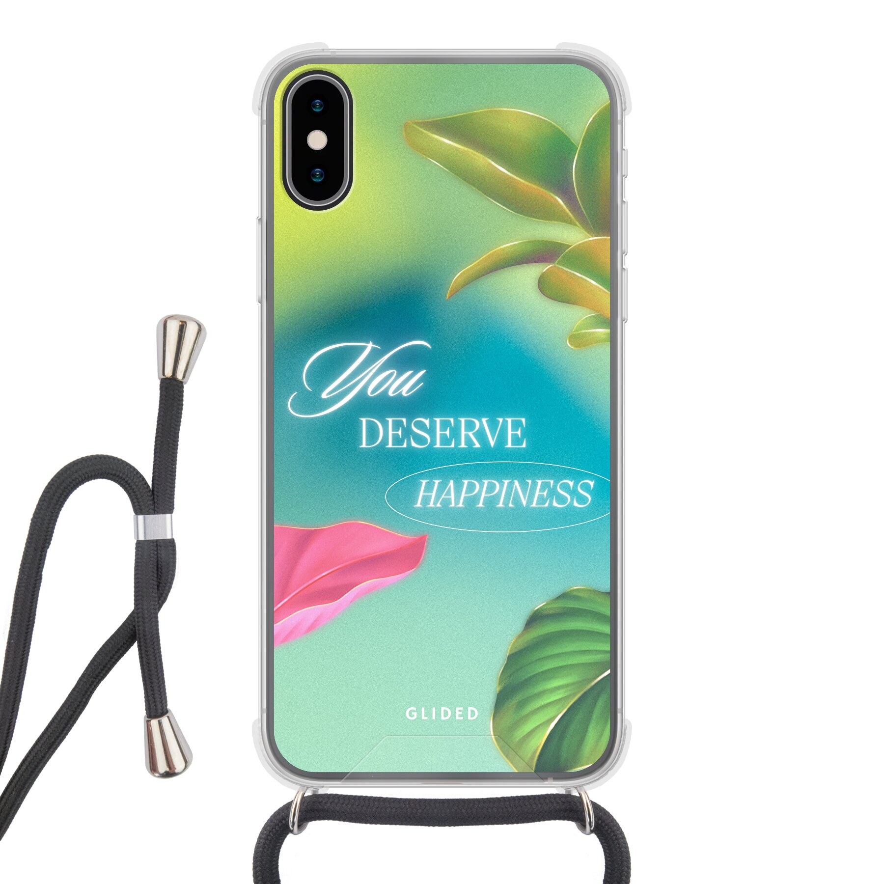 Produktbild Happiness - iPhone X/Xs Handyhülle