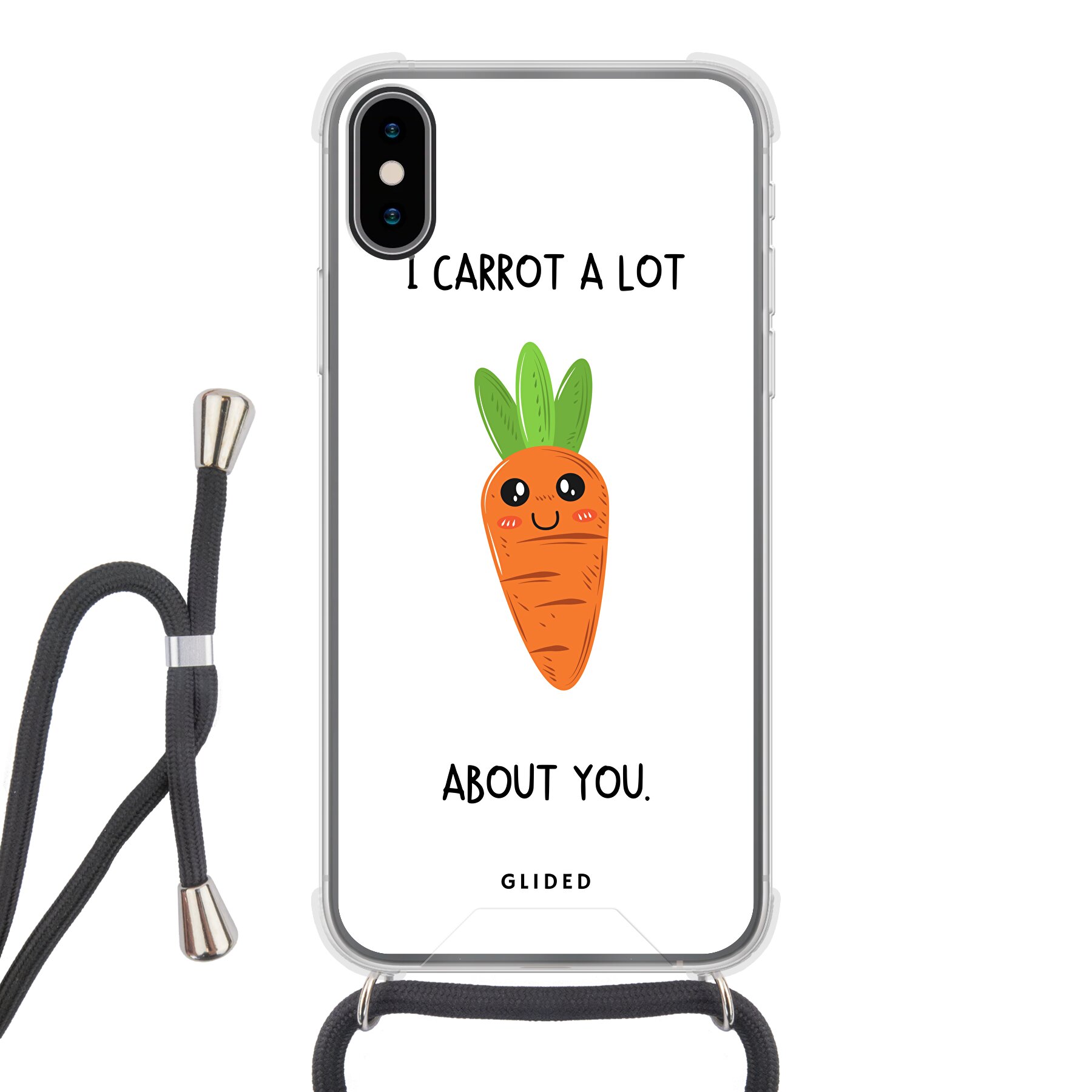 Produktbild Lots Carrots - iPhone X/Xs Handyhülle