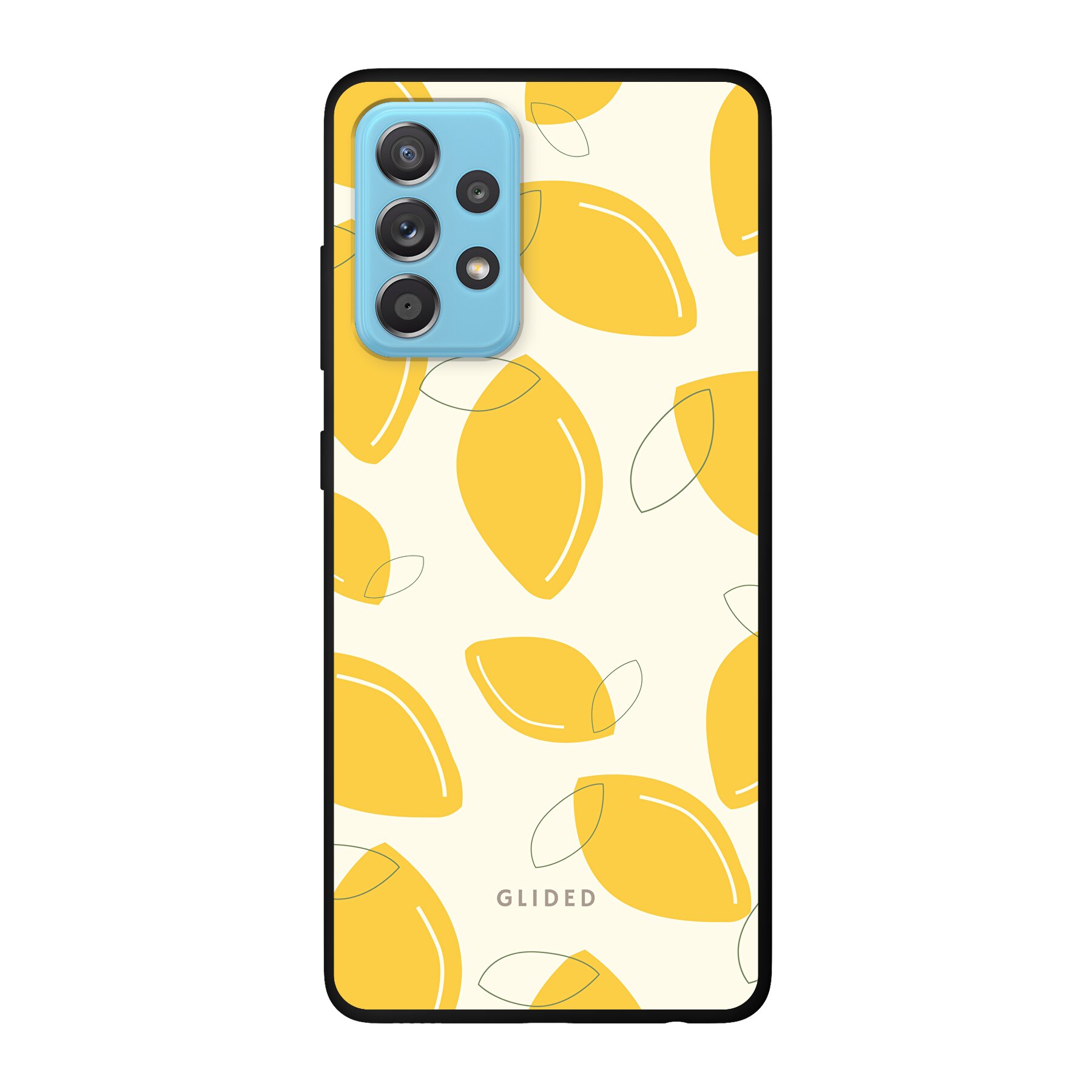 Produktbild Abstract Lemon - Samsung Galaxy A52 / A52 5G / A52s 5G Handyhülle