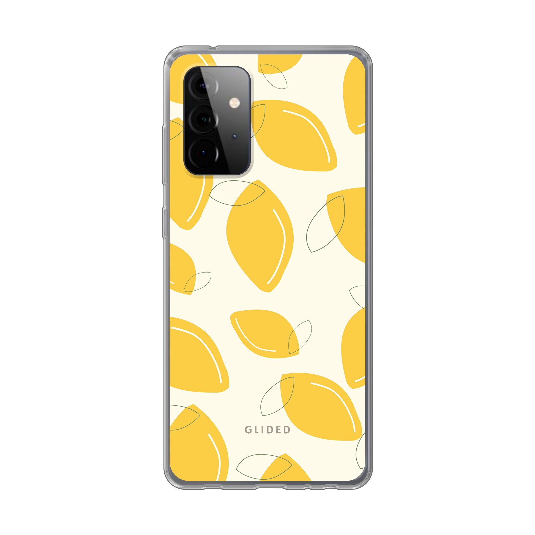 Produktbild Abstract Lemon - Samsung Galaxy A72 5G Handyhülle