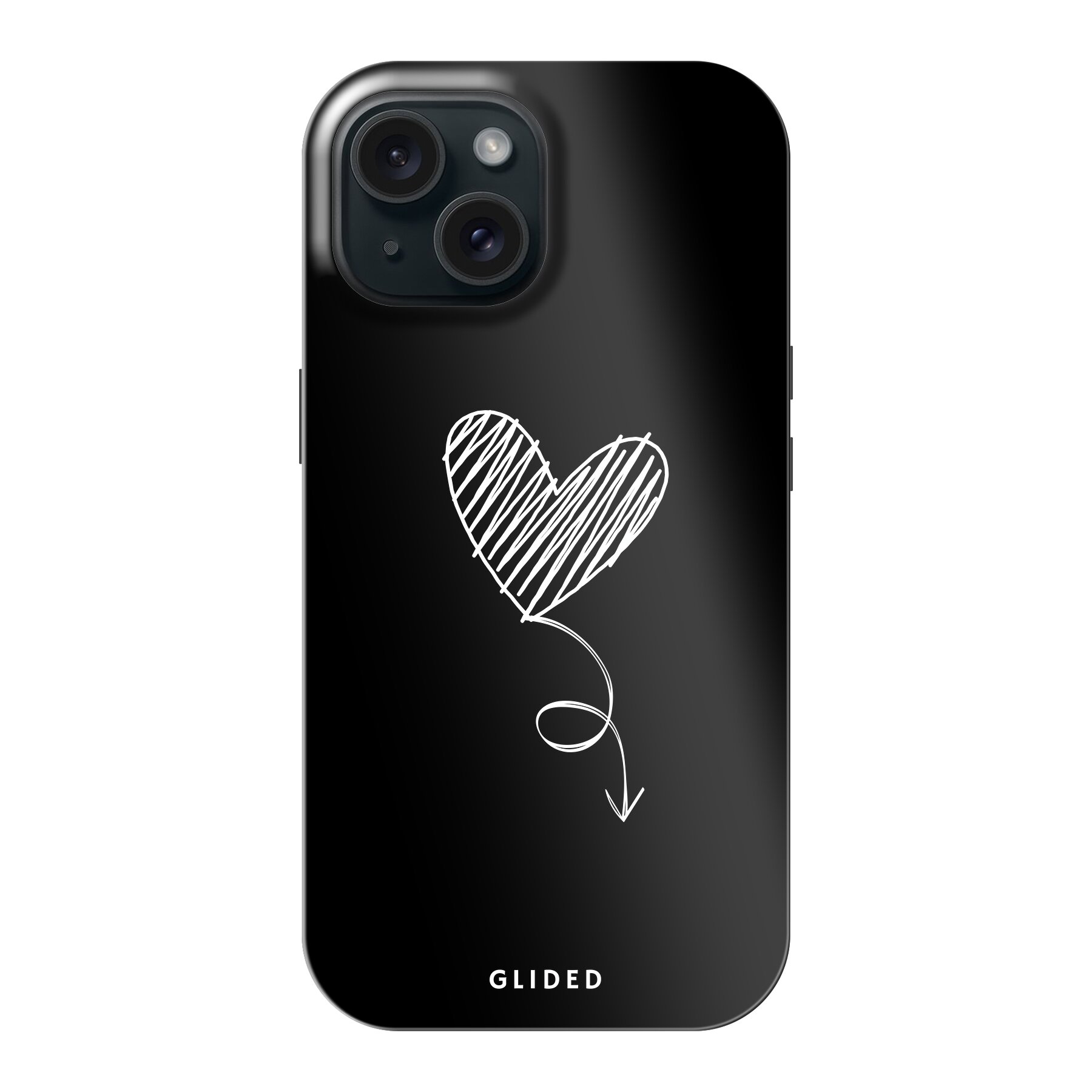 Produktbild Dark Heart - iPhone 15 Handyhülle