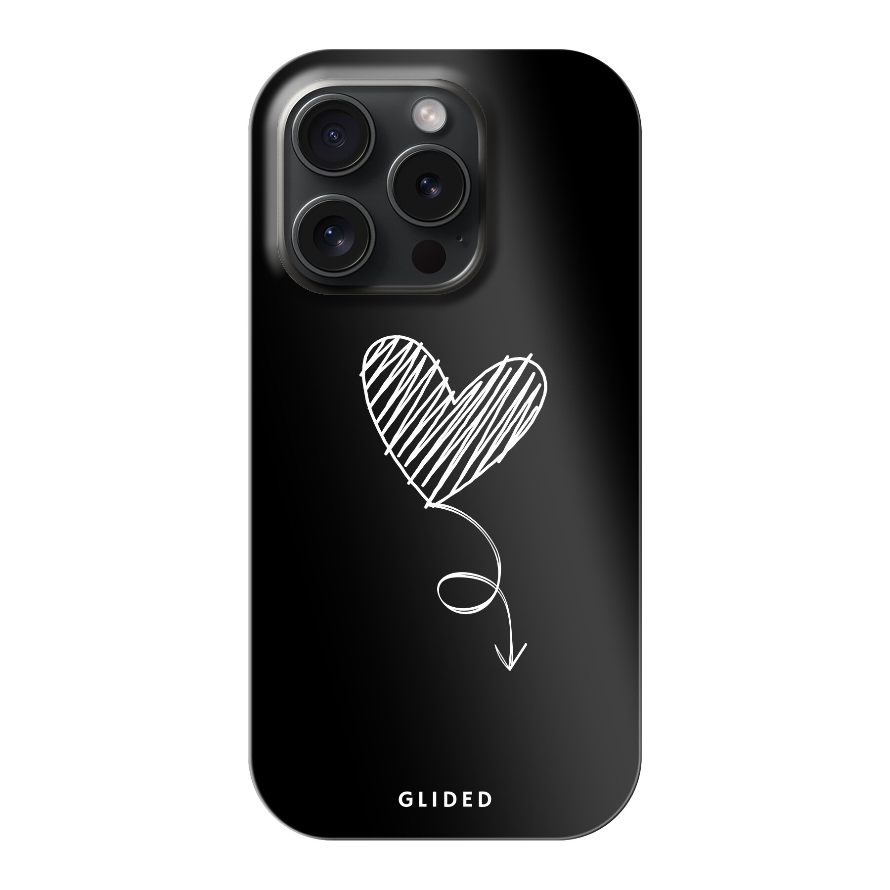 Produktbild Dark Heart - iPhone 15 Pro Handyhülle