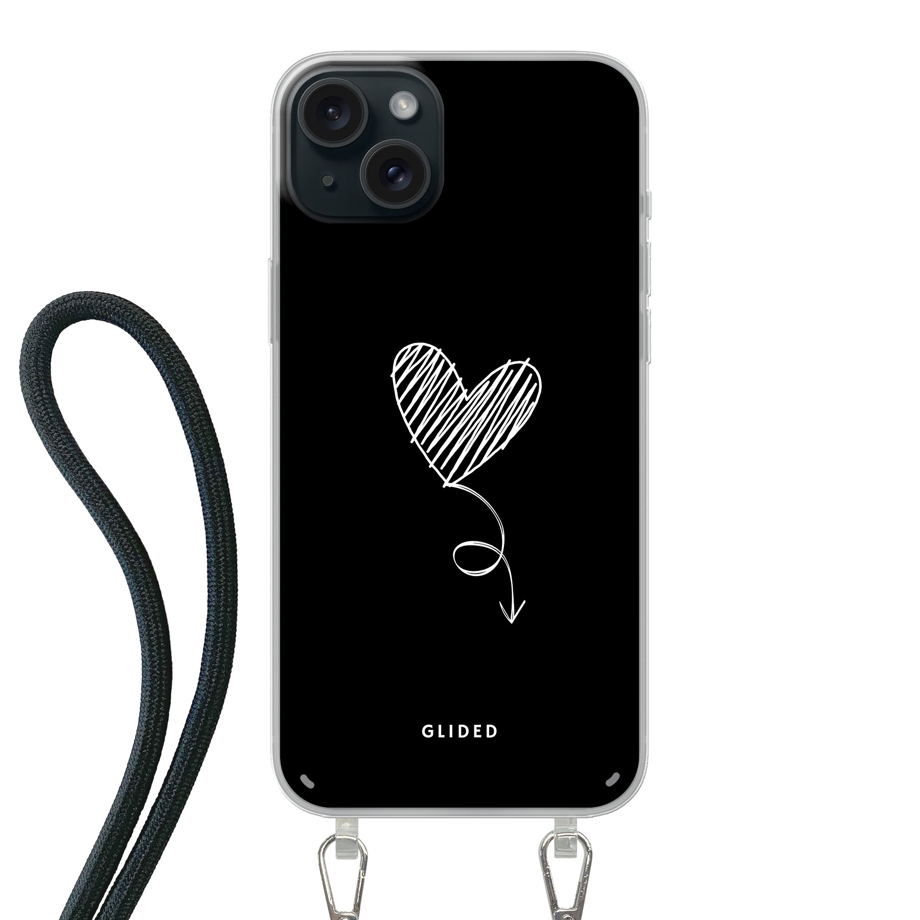 Produktbild Dark Heart - iPhone 15 Plus Handyhülle