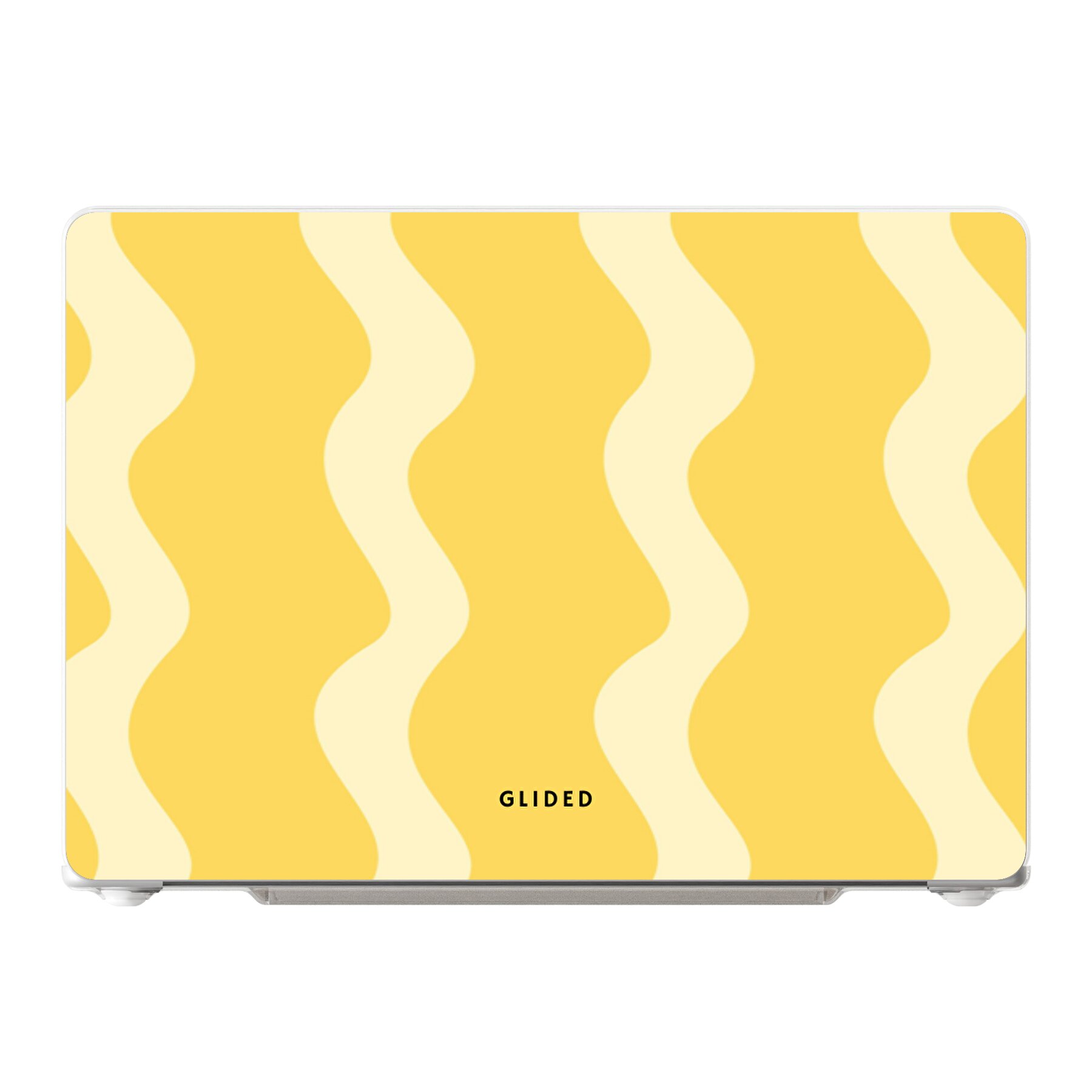 Image du produit Yellow Wavy - Macbook Hülle